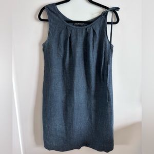 Linen shift dress, medium
